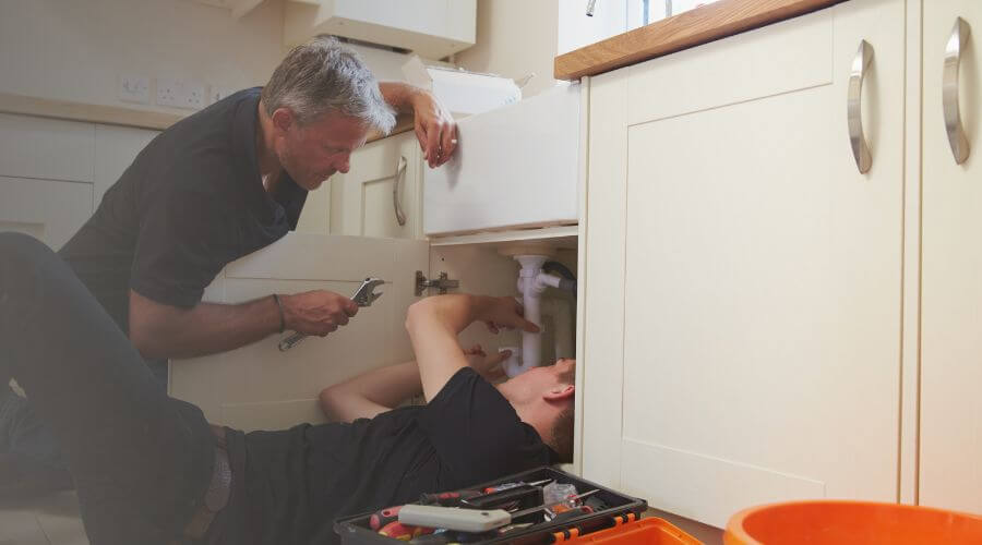 Professional burst pipe repair services in Beulah, ND